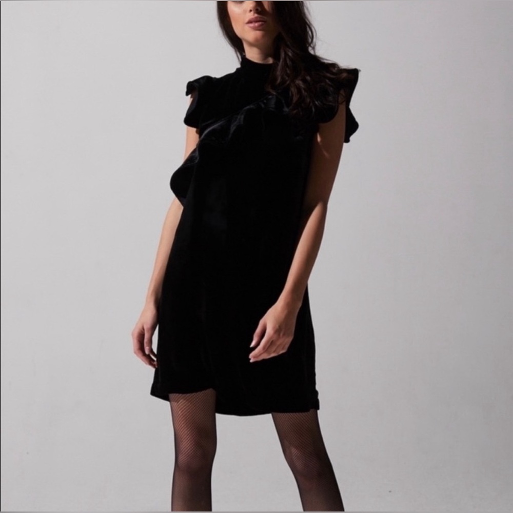 Women’s — McGuire Denim Sorbonne Dress — Size, S — Color, Black